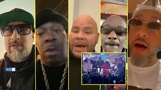 Rappers Reaction To Bone Thugs & Three 6 Mafia Fight During Verzuz 'The Most Powerful Verzuz Ever'
