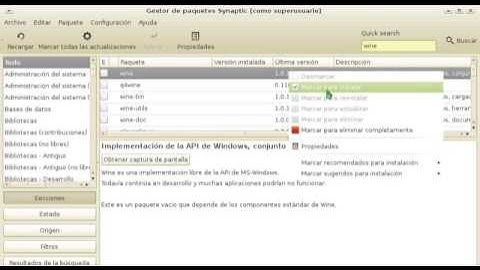 Como Instalar El Wine en Canaima