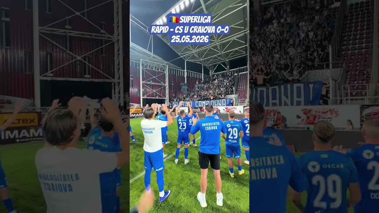 🇷🇴Peluza Nord Craiova în Giulești | Rapid - CS U CRAIOVA 0-0 | 25.05.2026