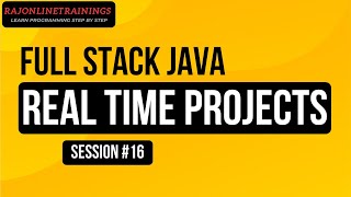 Full Stack Java Real-Time Projects | Spring Boot REST API with POSTMAN