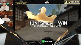 METHODZ SCUMP KENNY & BOZE REACT TO HUNTSMEN VS OMIT  (CHALLENGERS CHAMPS)
