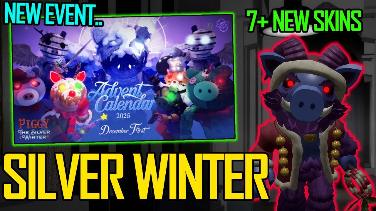 ЗИМНЕЕ ОБНОВЛЕНИЕ PIGGY SILVER + АДВЕНТ-КАЛЕНДАРЬ... (Piggy News)