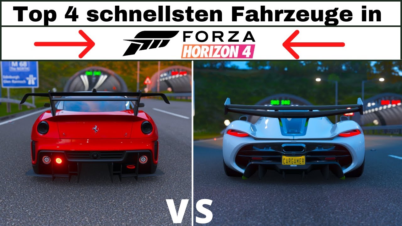 Was Ist Das Schnellste Auto In Forza Horizon 4 Die 4 schnellsten Autos in Forza Horizon 4 2021! |Forza Horizon 4