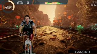 Clase de SPINNING INTENSA, 30 minutos súper para tonificar y quemar grasas! Te animas a esta?