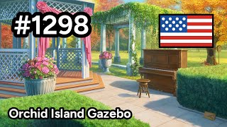#1298 🇺🇸 (📕6-📄15-3) - Orchid Island Gazebo - June's Journey
