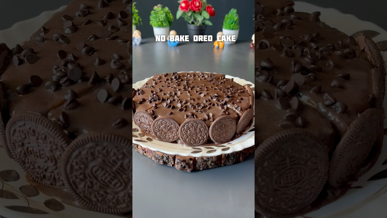 Viral No Bake Oreo Cake Recipe 