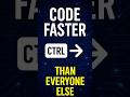 Keyboard shortcuts to code faster and boost productivity. Follow for more tech content.