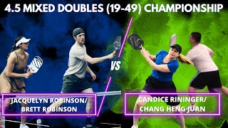 Real Dill of VA Pickleball Tournament: 4.5 Mixed Doubles (19-49)