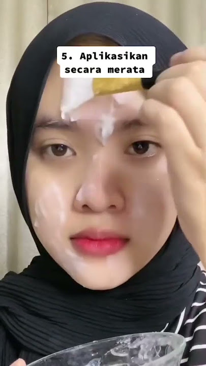 Tutorial Masker Beras Alami Bikin Wajah Glowing