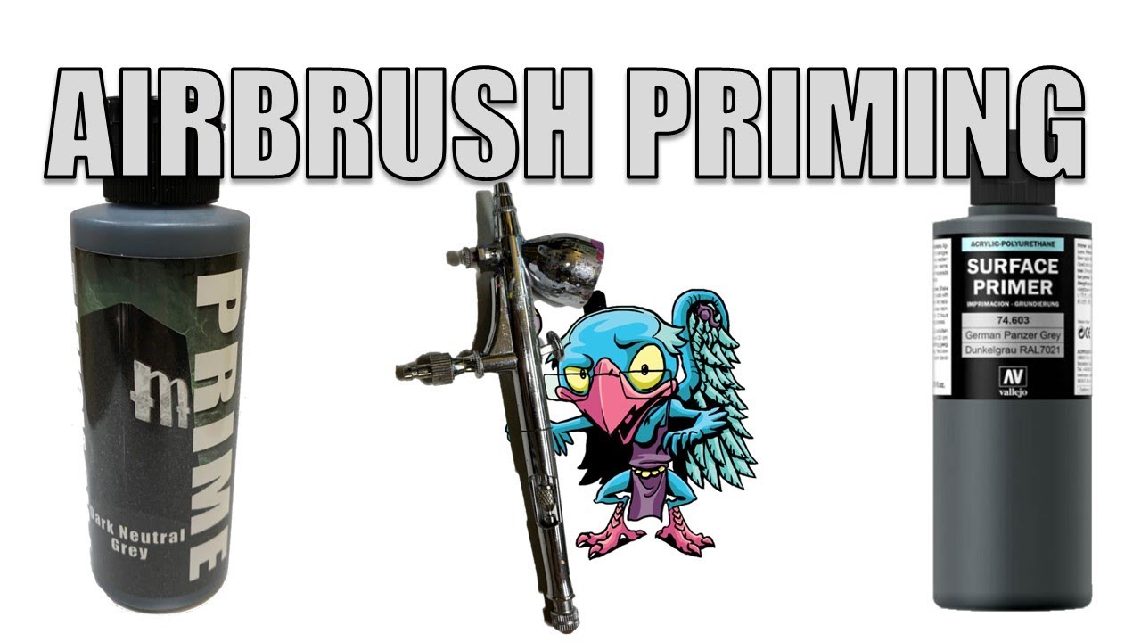 Complete Guide to Airbrush Priming HC 350 YouTube