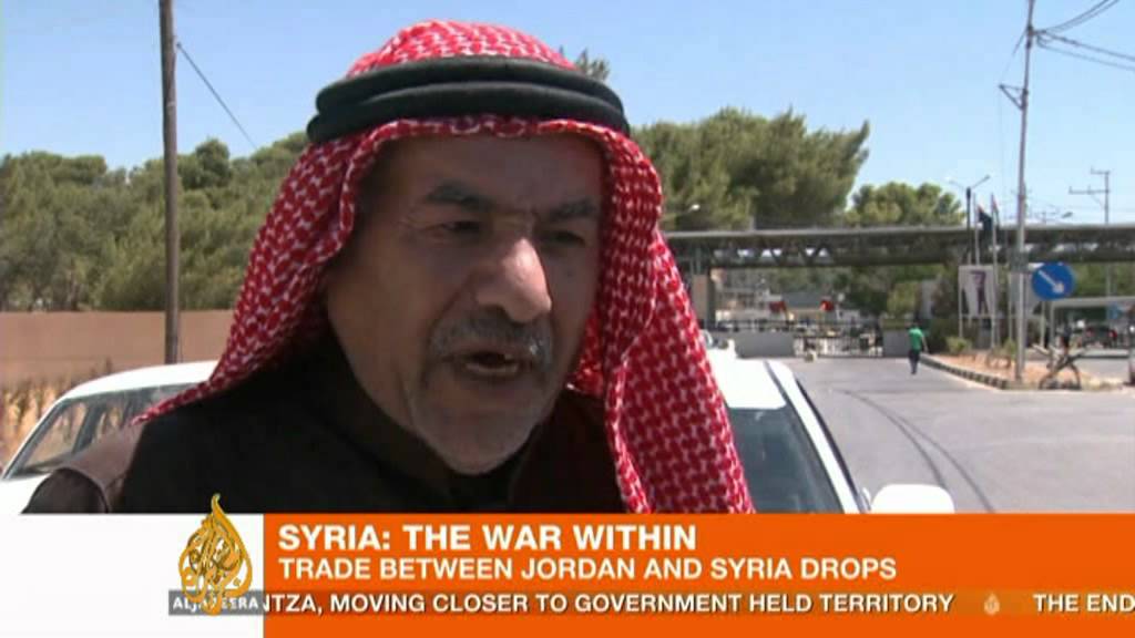 يؤثر الصراع السوري على التجارة مع الأردن