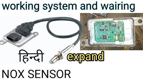 NOX SENSOR working system and repair. What is nox sensor and how does it work. Nox sensor full ex...