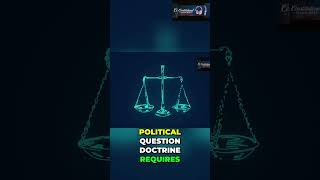 Courts Step Back: The Doctrine That Protects Presidential Power #constitution #shorts