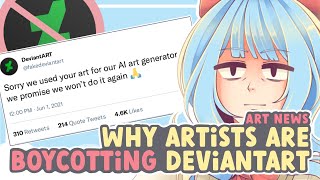 DeviantART Just Betrayed Its Whole Community. (DreamUp AI Controversy) || SPEEDPAINT   COMMENTARY