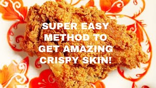 Reheat Fried Chicken in Oven | Super Crispy Skin | 4K How To Reheat Fried Chicken