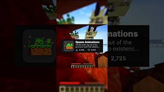 Spawn Animations resource pack #minecraft #shorts