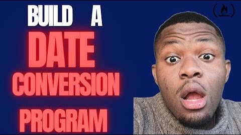 TUTO 23: I Built a Date Format Converter in JavaScript! (FreeCodeCamp Challenge)