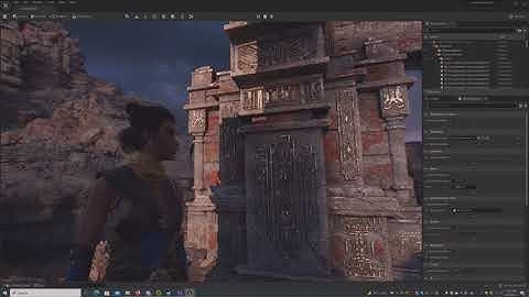 Unreal Engine 5 Demo : No AO while in shadow with dynamic character