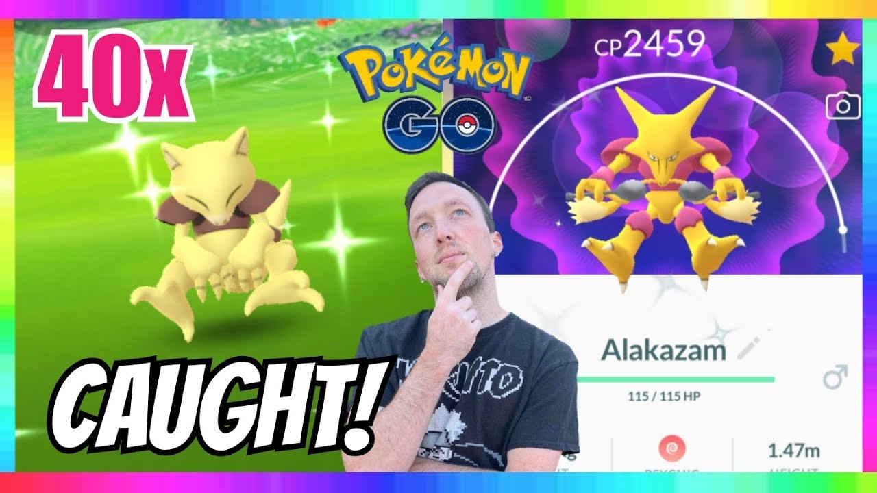 hysterio22 ❄️ on X: The #shiny #abra family will enjoy their sunset years  in a beautiful #NintendoSwitch park 🏖️ #kadabra #alakazam  #ShinyKanto2Switch #PokemonGO #pokemon #F2P  / X