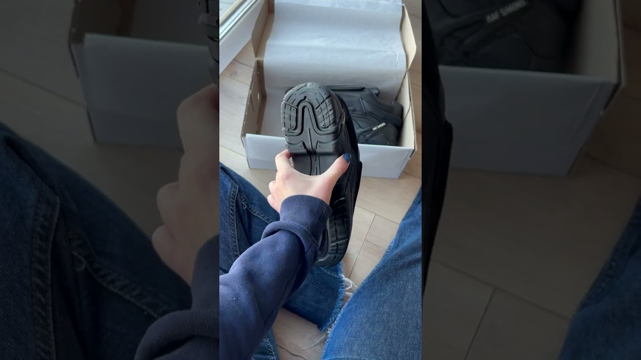 Adidas x Raf Simons Antei Total Black Telegram @sneakstoreua