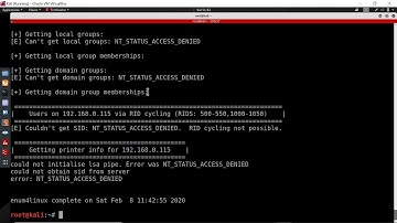 Ethical Hacking Course:How to perform enumeration on windows and samba systems using enum4linux tool