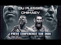 Aku Akan Menguasai Pangung UFC !! Khamzat Chimaev VS Dricus Du Plessis Press Conference Sub Indo.