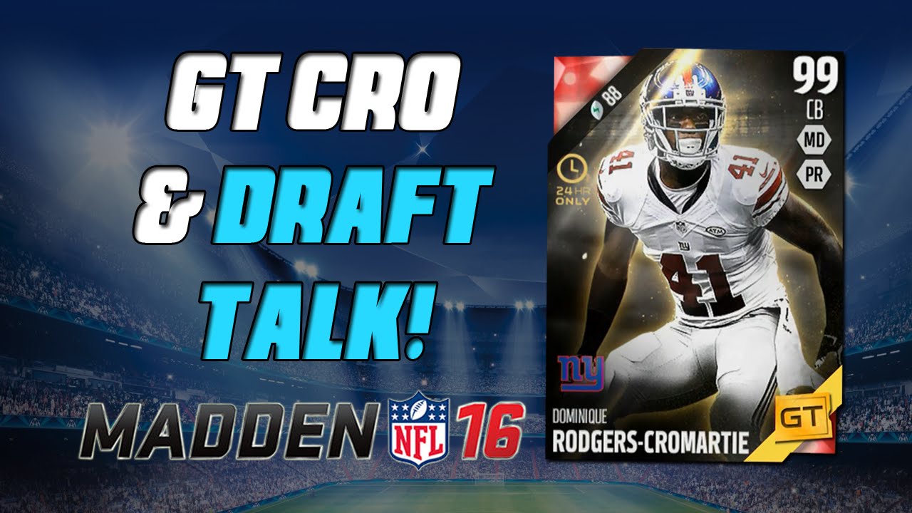 NFL Draft Night Hype! | Madden 16 Ultimate Team - Golden Ticket DRC Pack Opening
