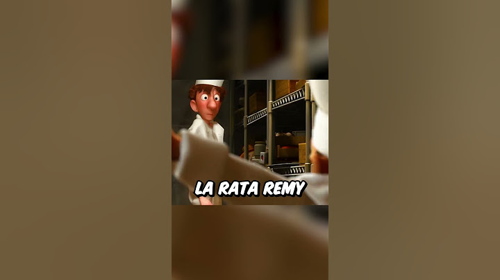 ¡SEGURO NO VISTE ESTO EN RATATOUILLE!