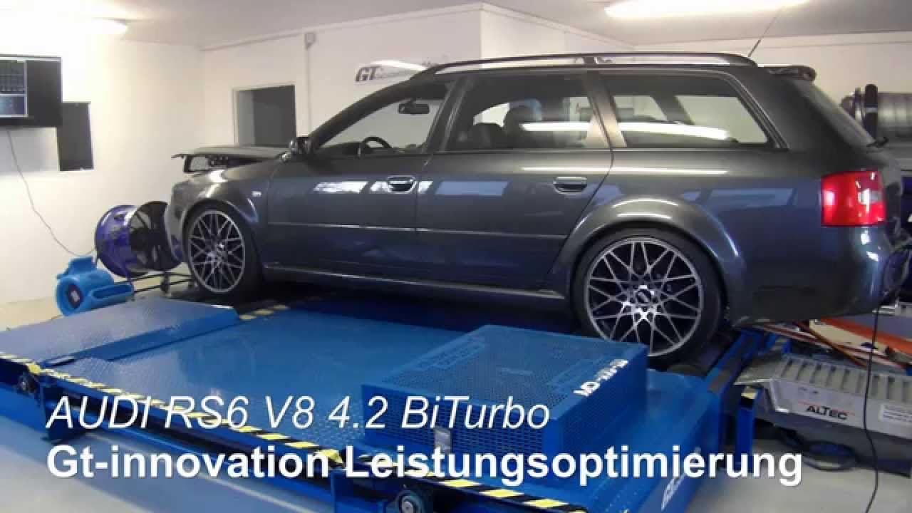 Audi Rs6 4 2 Biturbo 630ps 1005nm Gt Innovation Optimierung Youtube