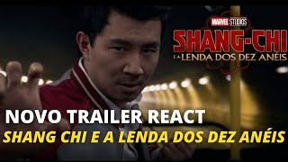 SHANG CHI A LENDA DOS 10 ANÉIS NOVO TRAILER REACT