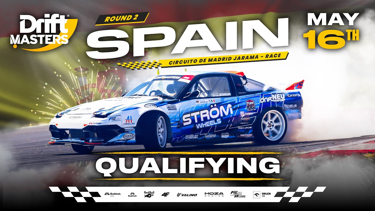 Drift Masters Round 2 2026 • Spain • Qualifying LIVE