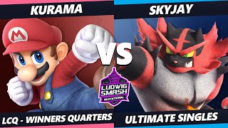 Ludwig Invitational - Kurama (Mario) Vs. Skyjay (Incineroar) SSBU Ultimate Tournament