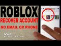   how to recover roblox account no email or phone from start to finish 