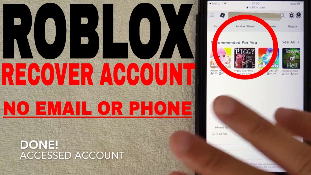 HOW TO RECOVER HACKED ROBLOX ACCOUNT/PASSWORD (NEW METHOD) 😱 + TIPS 