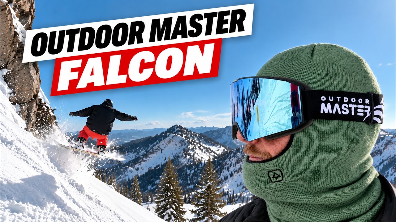 FALCON Cylindrical Ski Goggles with Zeiss Lens - Anti-Fog & UV