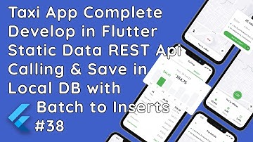 #38 Flutter: Integrating Static Data with REST API Calls and Local Database | Taxi Driver & User App