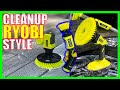 NEW Ryobi Power Scrubbers Review - EZ Cleaning [WORKS UNDERWATER]