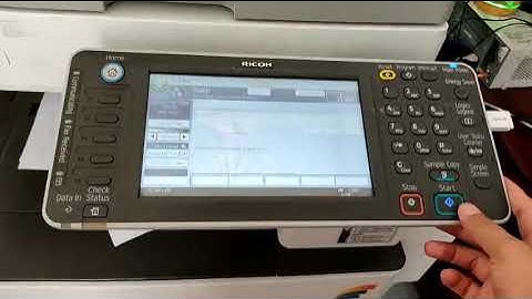 CÁCH SCAN VAO USB TRÊN MÁY PHOTOCOPY  RICOH | SCAN TO USB RICOH