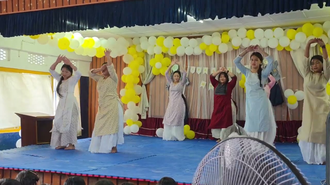 Dance on Freshers Day by Class 12 Students🔥