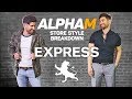 *AWESOME* alpha m. Store Style Breakdown | EXPRESS