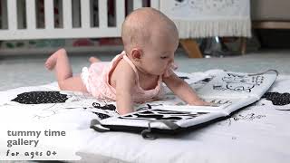 Tummy Time Gallery - High Contrast Entertainment for Baby