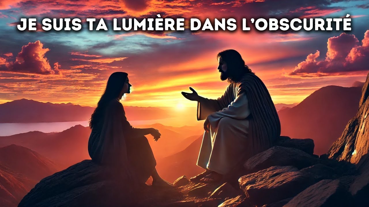 🔴 Je Suis Ta Lumière dans L'obscurité | Message de Dieu | Parole de Dieu