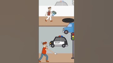 Thief Puzzle 4 (WEEGOON) Level 77 Android Gameplay Walkthrough - Funny Stickman Brain Puzzle Game