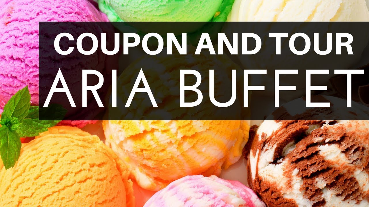 Aria Buffet Dinner Free 2 for 1 Pass Coupon Las Vegas - YouTube