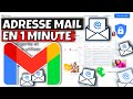  comment crer rapidement une adresse mail  gmail  compte google  tutoriel 2024