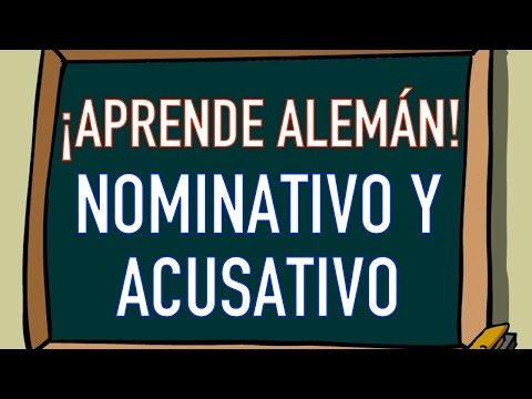 Video: Cómo Distinguir El Nominativo Del Acusativo