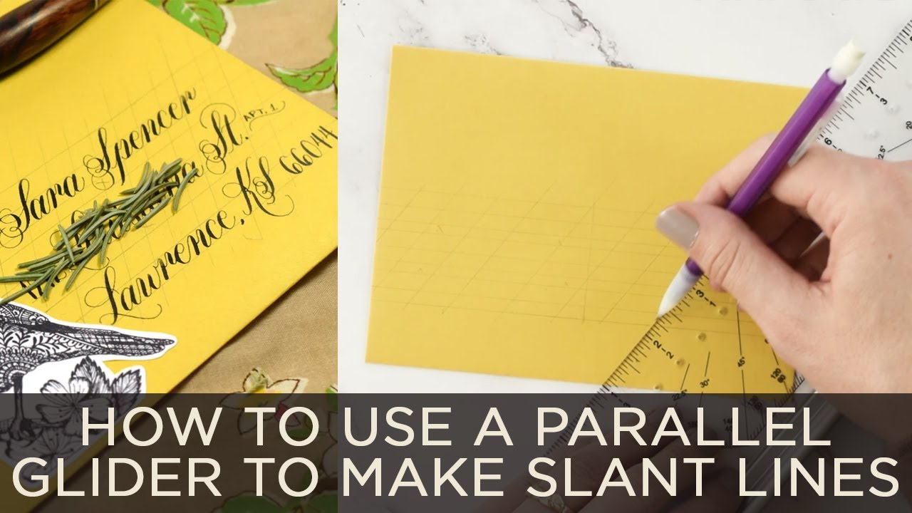 How to Use a Calligraphy Pen