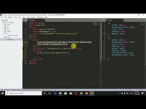 07. JQUERY Bangla Tutorial - text, html method
