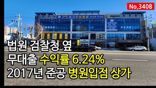 수익률 좋고 상권도 좋아요! 병원입점 인천상가매매, 매물 3408