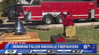 Knoxville Fire Department Honoring fallen hero's
